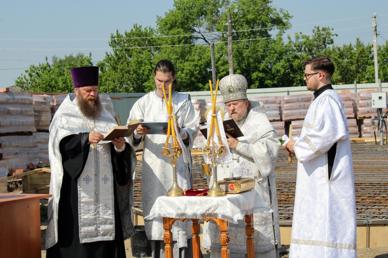 В Ишимском районе заложили новый храм | 02.06.2023 | Ишим - БезФормата